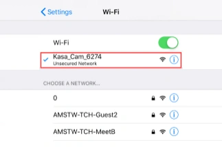 Wi-Fi settings